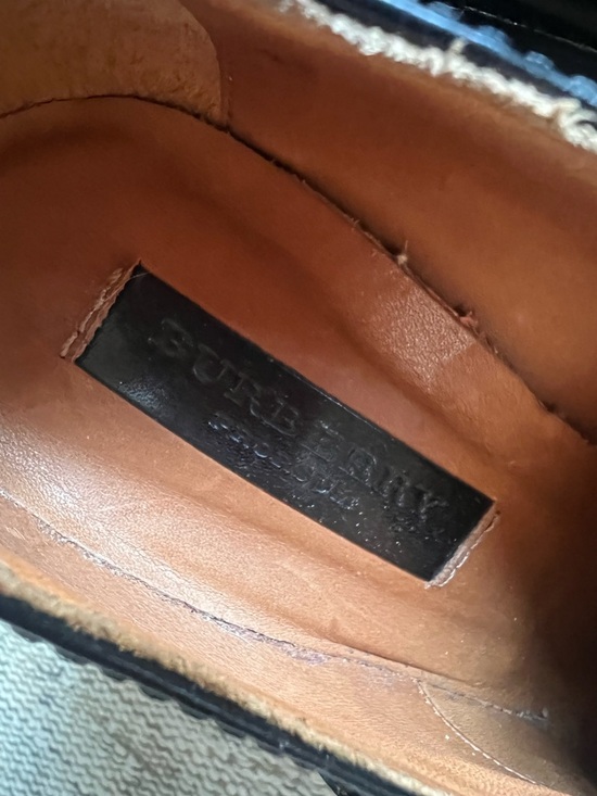 Burberry Prorsum Black Leather Platform Heels w/ Buckle | Chunky Lug Sole main image 4